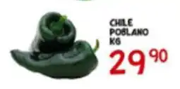 Alsuper Chile Poblano oferta