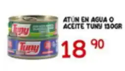 Alsuper Tuny atún en agua o aceite oferta