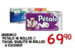 Alsuper Pétalo higienico facial quality oferta
