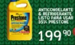 Alsuper Prestone anticongelante & refrigerante listo para usar 35% oferta