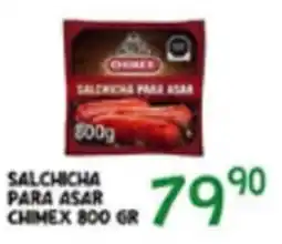 Alsuper chimex salchicha para asar oferta