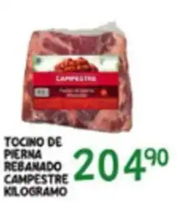 Alsuper Campestre Tocino de Pierna Rebanado oferta