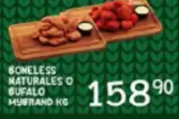 Alsuper mybrand boneless naturales o buffalo oferta