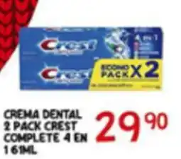 Alsuper Crest crema dental completa oferta