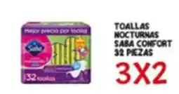 Alsuper Saba toallas nocturnas confort oferta