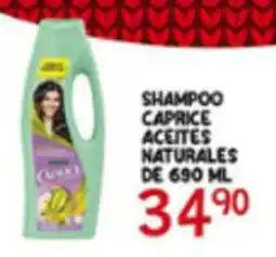 Alsuper Curly Shampoo Caprice Aceites Naturales oferta