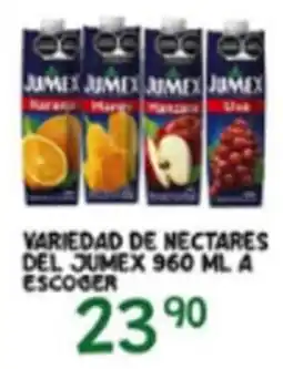 Alsuper Jumex variedad de nectares oferta