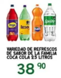 Alsuper Coca Cola variedad de refrescos de sabor oferta