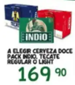 Alsuper indio cerveza doce pack oferta