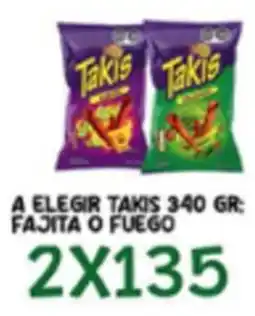 Alsuper Takis Fajita o Fuego oferta