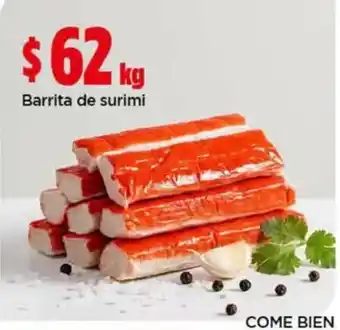Bodega Aurrerá Barrita de surimi oferta