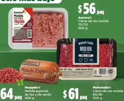 Bodega Aurrerá Aurrera Molida de Res oferta
