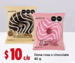 Bodega Aurrerá Panovo dona rosa o chocolate oferta