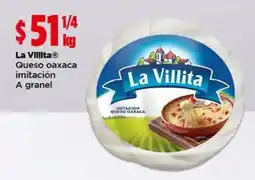 Bodega Aurrerá La Villita Queso oaxaca imitación oferta