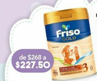 Farmacia San Pablo Friso gold 3 formula c/800gr oferta