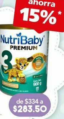 Farmacia San Pablo Nutribaby 3 prem formula c/900gr oferta
