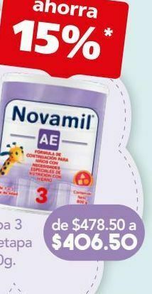 Farmacia San Pablo Novamil formula lactea ae et3 c/800gr oferta