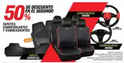 AutoZone Momo cubreasientos oferta