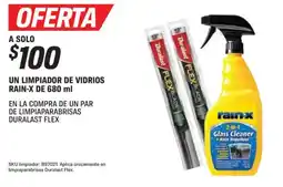 AutoZone rainx un limpiador de vidrios oferta
