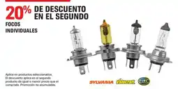 AutoZone sylvania valucraft hellafocos individuales oferta