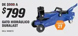AutoZone Duralast gato hidráulico oferta