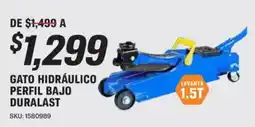 AutoZone duralast gato hidráulico perfil bajo oferta