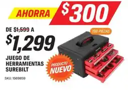 AutoZone Surebilt Juego de Herramientas oferta