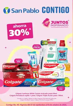 Farmacia San Pablo Colgate Luminous White oferta