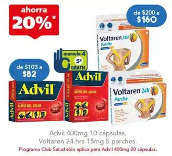 Advil Voltaren 24H