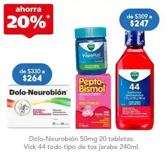 Dolo-Neurobión 50mg 20 tabletas