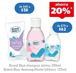 Farmacia San Pablo Brand Blue shampoo íntimo oferta