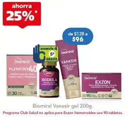 Farmacia San Pablo biomiral vanesir gel 200g oferta
