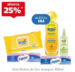 Farmacia San Pablo Grisi Ricitos de Oro shampoo oferta