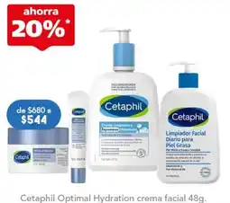 Farmacia San Pablo Cetaphil Optimal Hydration crema facial oferta
