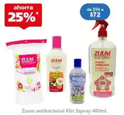 Farmacia San Pablo Zuum antibacterial Klin Sspray oferta
