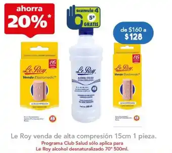 Farmacia San Pablo Le Roy venda de alta compresión oferta