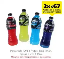Farmacia San Pablo Powerade ION 4 frutas oferta