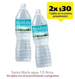 Farmacia San Pablo Santa María agua oferta