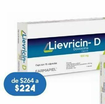 Farmacia San Pablo Lievricin - d cap 100mg caj c/15 oferta