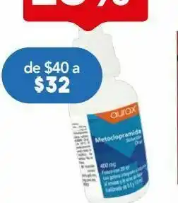 Farmacia San Pablo Metoclopramida sol 400mg c/20ml genvita oferta