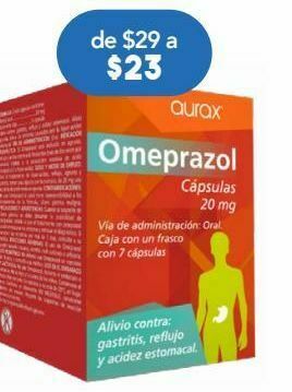 Farmacia San Pablo Omeprazol cap 20mg c/7 vitafast oferta