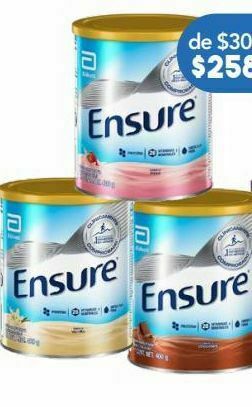 Farmacia San Pablo Ensure suplemento fos chocolate c/400gr oferta