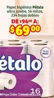 Soriana Híper Pétalo - papel higiénico oferta
