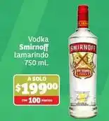 Soriana Híper Smirnoff - vodka tamarindo oferta