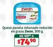 Soriana Híper Zwan - queso panela rebanado reducido en grasa oferta