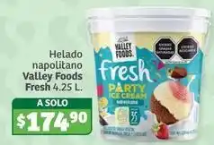 Soriana Híper Valley foods - helado napolitano oferta