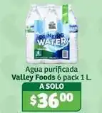 Soriana Híper Valley foods - agua purificada oferta