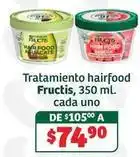 Soriana Híper Fructis - tratamiento hairfood oferta