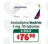 Soriana Híper Nodrim - amlodipino nodrim oferta