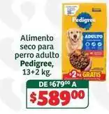 Soriana Híper Pedigree - alimento seco para perro adulto oferta
